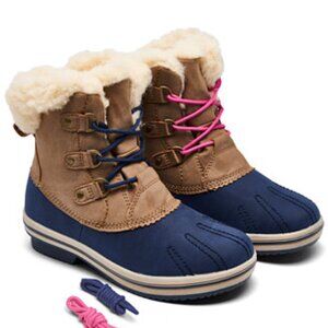 PAWS by BEARPAW - Girls Everly Boot - Hickory/Navy Size 3M  New In Box
